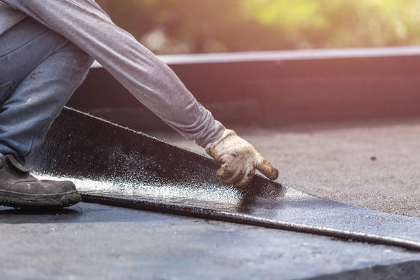 Professional Crawl Space Encapsulation technician working in Allenton, WI